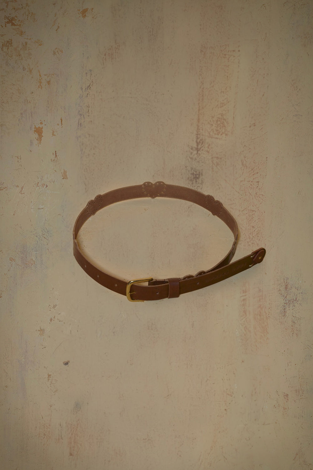 SPREAD LOVE Leather Belt