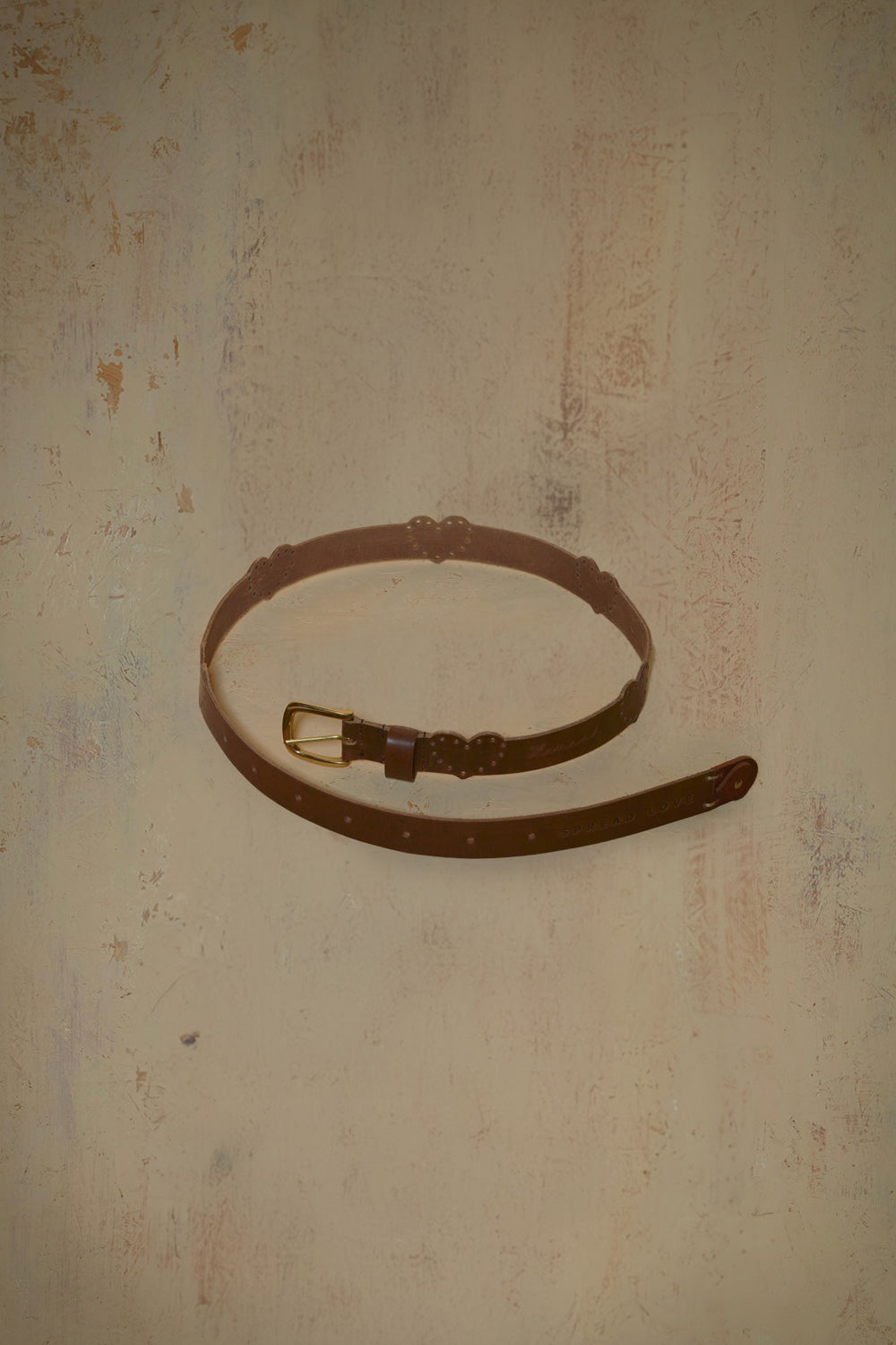 SPREAD LOVE Leather Belt